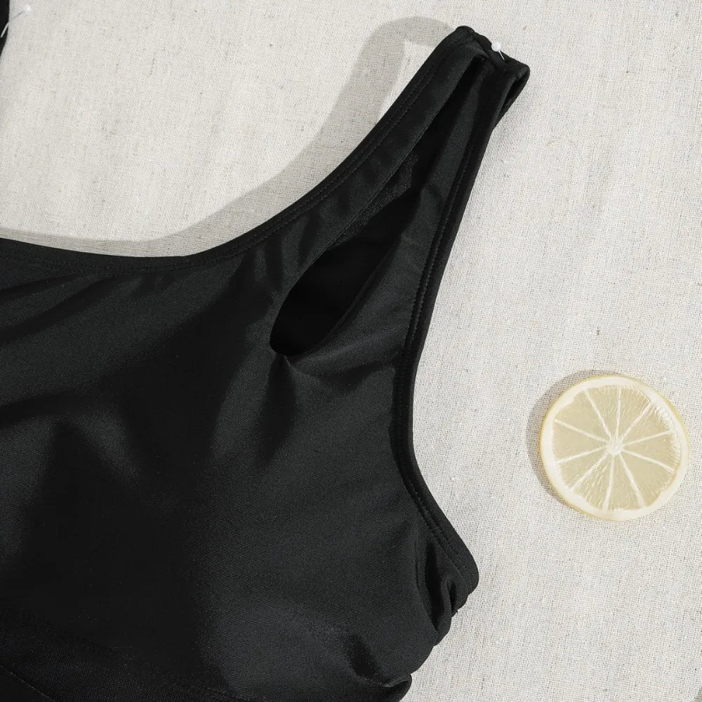 Bikinis Set Suit Swimsuit Summer Collection Women Fresh Sweet Sexy Backless Sports Water Wading Clothing Fashionable