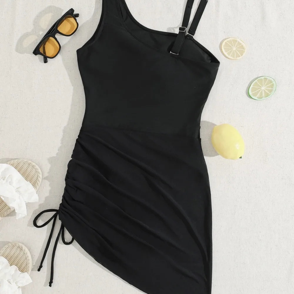 Bikinis Set Suit Swimsuit Summer Collection Women Fresh Sweet Sexy Backless Sports Water Wading Clothing Fashionable