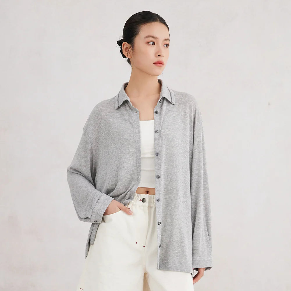K3083X  Linen long blouse luxury womens clothing high quality spring summer clothes